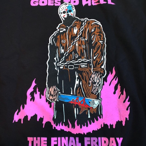 Warren Lotas Jason Goes to Hell hoodie - Picture 3 of 10